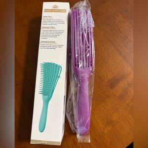Purple Eight Claw Comb